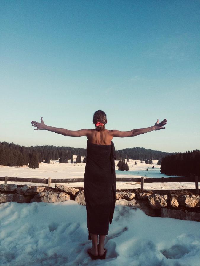 לאבארונה Malga Millegrobbe Nordic Resort מראה חיצוני תמונה